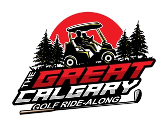 The Great Calgary Golf Ride-Along logo design by shere
