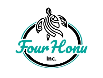 Four Honu Inc. logo design by Alex7390