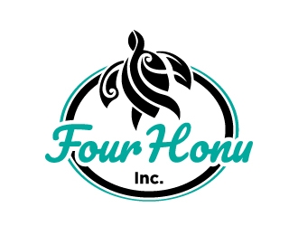 Four Honu Inc. logo design by Alex7390