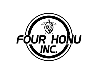Four Honu Inc. logo design by mckris