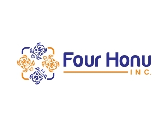 Four Honu Inc. logo design by mercutanpasuar