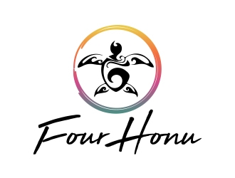 Four Honu Inc. logo design by fawadyk