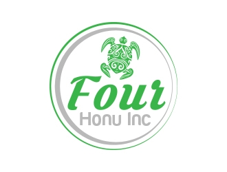 Four Honu Inc. logo design by fawadyk