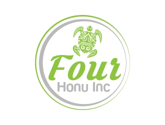 Four Honu Inc. logo design by fawadyk