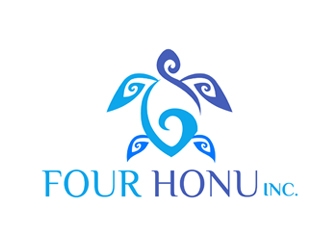 Four Honu Inc. logo design by ingepro