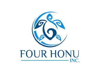 Four Honu Inc. logo design by ingepro