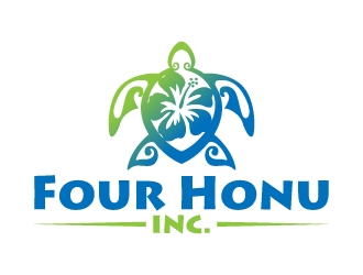 Four Honu Inc. logo design by jaize
