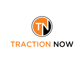 Traction Now logo design by oke2angconcept