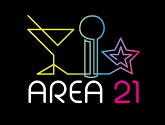 Area 21 logo design by shere