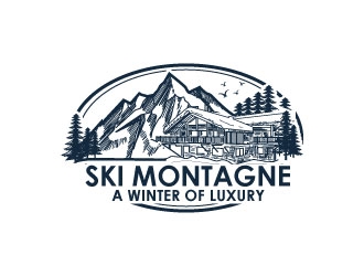 Ski Montagne (A Winter Of Luxury) logo design by uttam