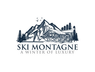 Ski Montagne (A Winter Of Luxury) logo design by uttam