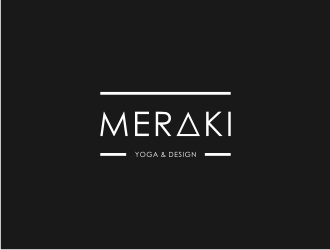 Meraki Yoga & Design  /    Merkai Studio  logo design by Gravity