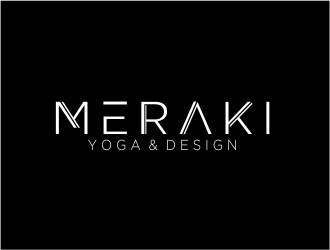 Meraki Yoga & Design  /    Merkai Studio  logo design by evdesign