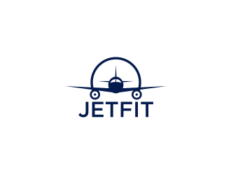Jetfit logo design by blessings