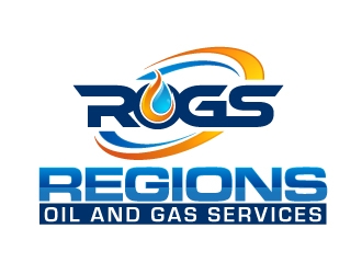 Regions Oil and Gas Services logo design by nexgen
