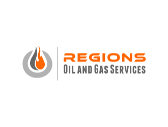 Regions Oil and Gas Services Logo Design