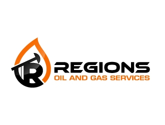 Regions Oil and Gas Services logo design by kgcreative