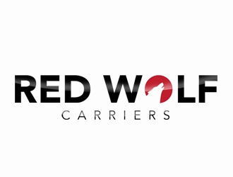 Red Wolf Carriers logo design by samueljho