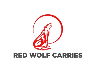 Red Wolf Carriers logo design by cybil