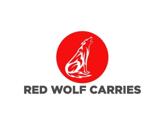Red Wolf Carriers logo design by cybil
