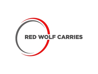 Red Wolf Carriers logo design by cybil