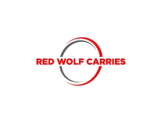 Red Wolf Carriers logo design by cybil