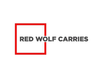 Red Wolf Carriers logo design by cybil