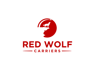 Red Wolf Carriers logo design by aflah
