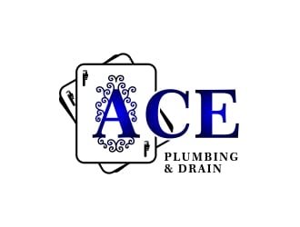 Ace Plumbing & Drain logo design by yogilegi