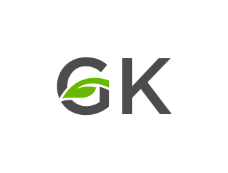 G K  logo design by nurul_rizkon