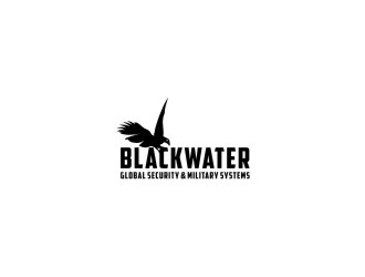 Blackwater Global Security & Military Systems logo design by bricton