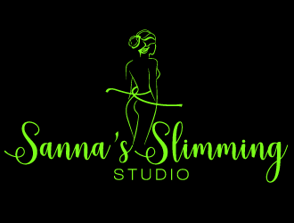 Sanna Slimming Studio logo design by MUSANG
