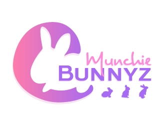 Munchie Bunnyz logo design by Phillipwhited