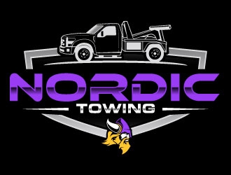 Nordic Towing logo design by daywalker