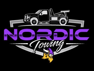 Nordic Towing logo design by daywalker