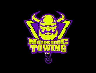 Nordic Towing logo design by MarkindDesign