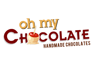 Oh My Chocolate logo design by coco