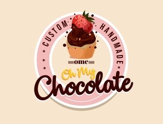 Oh My Chocolate logo design by yans