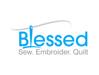 Blessed logo design by enzidesign
