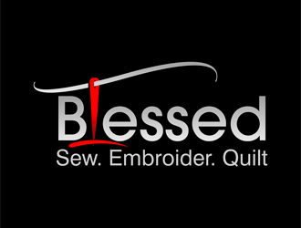 Blessed logo design by enzidesign