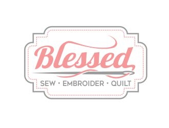 Blessed logo design by AisRafa