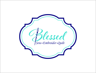 Blessed logo design by Nadhira