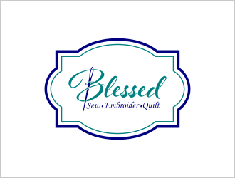 Blessed logo design by Nadhira
