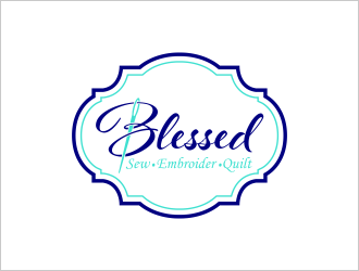 Blessed logo design by Nadhira