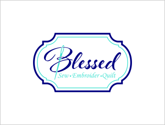 Blessed logo design by Nadhira