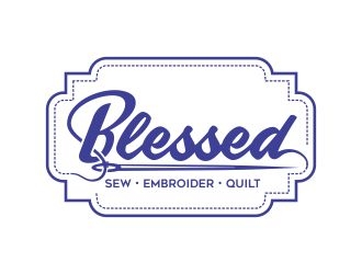 Blessed logo design by AisRafa