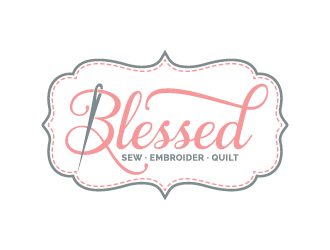 Blessed logo design by shadowfax
