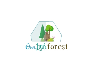 Our Little Forest logo design by Loregraphic