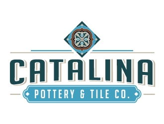 Catalina Pottery & Tile Co.  logo design by jaize