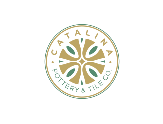 Catalina Pottery & Tile Co.  logo design by FloVal